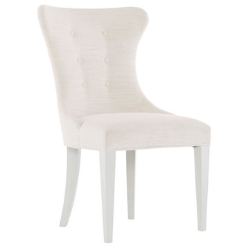 Bernhardt Silhouette Side Chair, Neutral Fabric