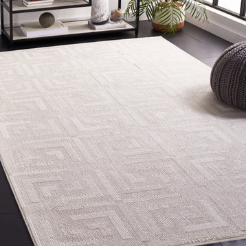 Safavieh Trends Collection TRD116B Rug, Beige/Ivory, 5'3" X 7'6"