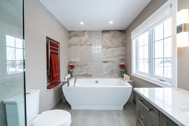 Bathroom - transitional bathroom idea in Ottawa