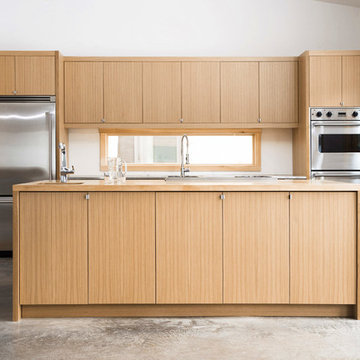 Rift cut oak kitchen