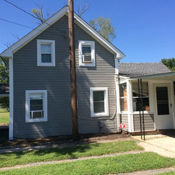 Exterior Facelift on Older Home - Siding And Stone Veneer