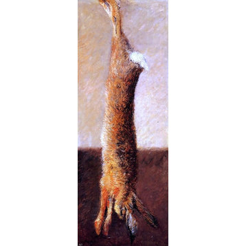 Gustave Caillebotte Hare, 15"x30" Wall Decal