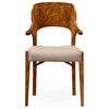 JONATHAN CHARLES COSMO Dining Arm Chair Traditional Antique Shaped