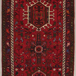 Persian Karaja (Gharajeh) runner 2'7 X 20'9 - Area Rugs