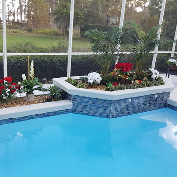 Seasonal Artificial Outdoor Floral Arrangements