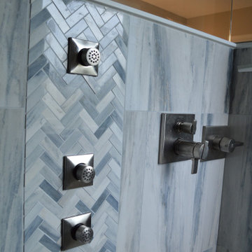 Gleason Farms Owner's Bath with Walk-in Shower