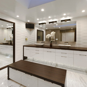 Bethesda, Maryland - Contemporary - Luxurious Master Bath Design