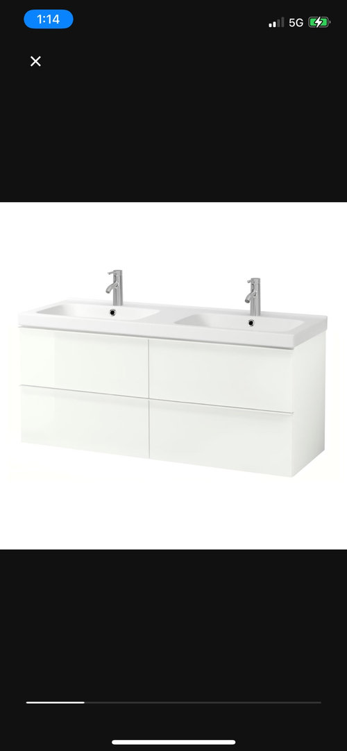 customizing IKEA bathroom vanities
