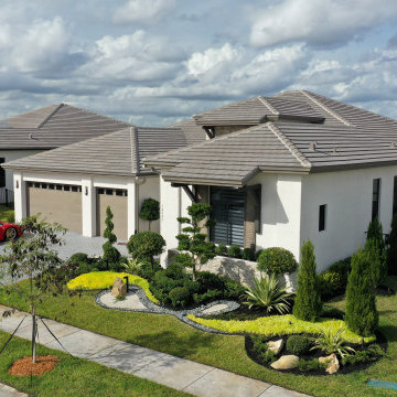 Our Latest Landscaping Job In South Florida Exemplifies Yin & Yang