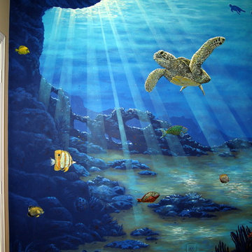 All Sea Life Murals and Painting Projects over the years by Mural Art LLC