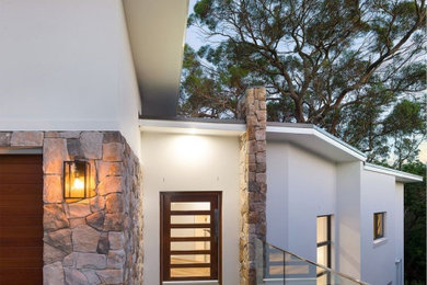 This is an example of a modern entryway in Sydney.