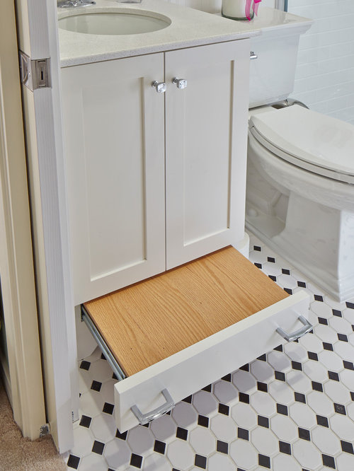 Pull-Out Step Stool Home Design Ideas, Pictures, Remodel and Decor