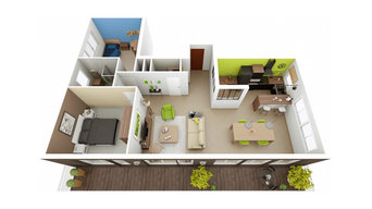 HOME-STAGING 3D® - APPARTEMENT 75m²