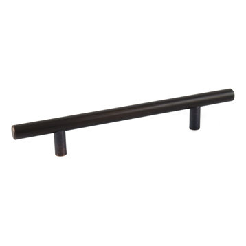 Celeste Bar Pull Cabinet Handle Oil-Rubbed Bronze Solid Steel, 5"x8"