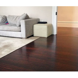 Dark Oak Stained Floor - Hardwood Flooring