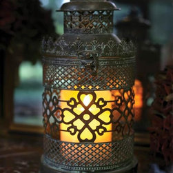 Pavilion Punchwork Lantern - Candleholders