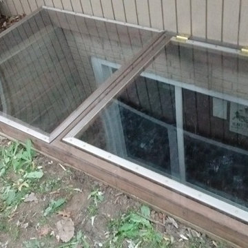 Basement Egress Window with Lexan Cover