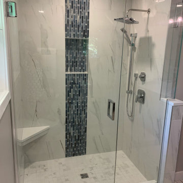 Second Level Modern En Suite Primary Bedroom & Bath and Hall Bath Renovation