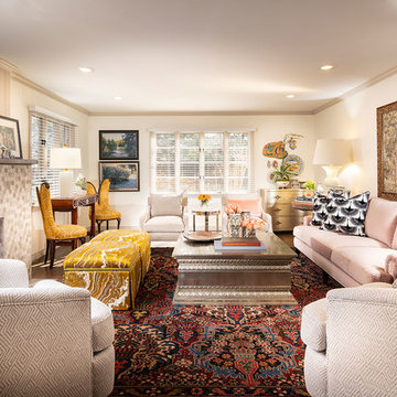 Bright Art-filled Traditional Ranch