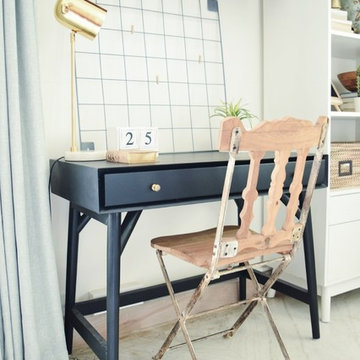 Bright Scandi bedroom