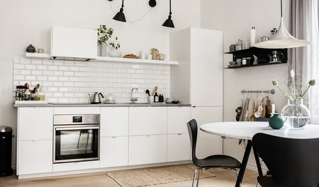 My Houzz: New York Loft Meets Cool Scandi in a One-bed Flat