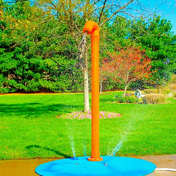 Portable Splash Pad for your backyard