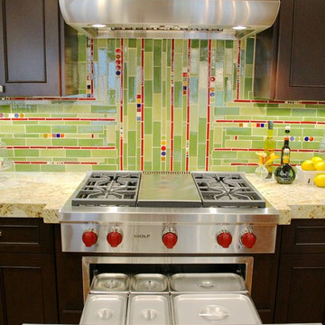 Colorful and Elegant Cypress Home Remodel