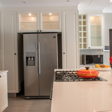 Sophisticated Two-tone Kitchen