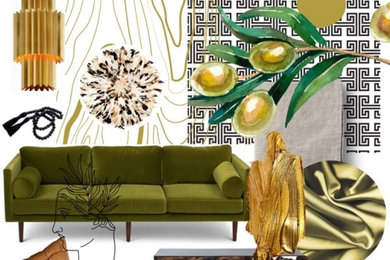 Living Room Styling - e Design