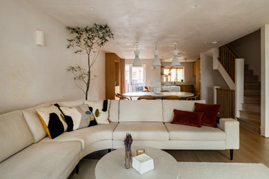 Scandinavian living room in London.