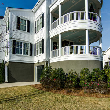 Daniel Island Home Raised Panel Shutters