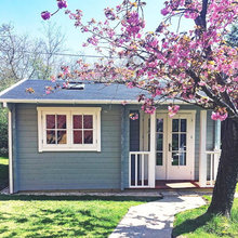 Garden Rooms Log Cabins Scandinavian Wiltshire By Garden