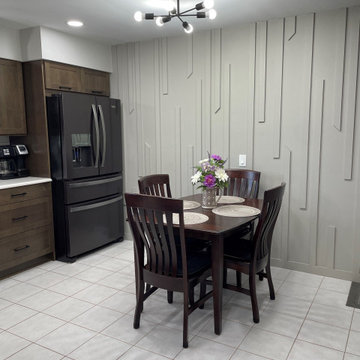 Contemporary Kitchen Transformation With New Cabinets