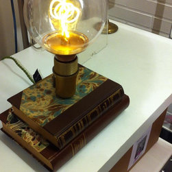 Book'em Danno series.  Bookworm double - Table Lamps
