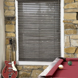 Smith and Noble Specialty Finish Wood Blinds - Vertical Blinds