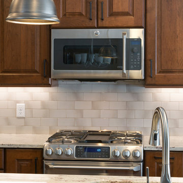 Classic Cherry Wood Kitchen