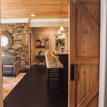 Farmhouse Chic Basement Renovation