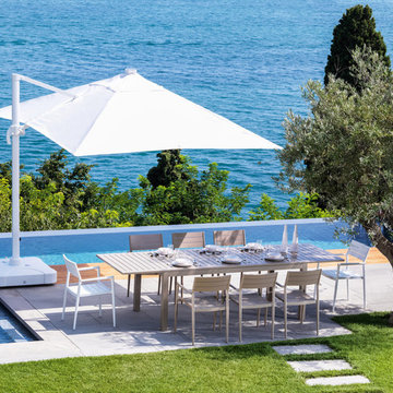 Selling: Parasol Umbrella, Elite Extendable Table, Elite Armchair