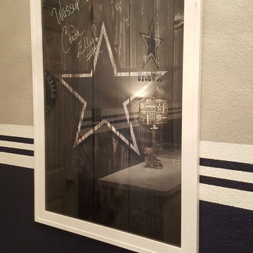 Custom Cowboy Themed Woman Cave