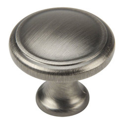 Cosmas - Cabinet Round Knob, 1-1/8" Diameter, Set of 25 - Cabinet And Drawer Knobs