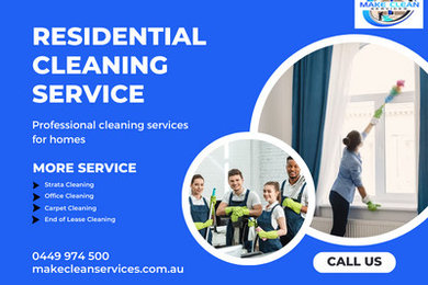 Residential cleaning services in Sydney | Make Clean Services