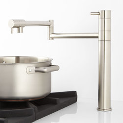 MADDOX DECK-MOUNT RETRACTABLE POT FILLER FAUCET - Kitchen Faucets