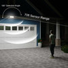 10.75" 2-Light LED Outdoor Motion Sensor Security Flood Light White 180 Deg.