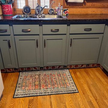 Transitional Kitchen Remodel Done in Spruce Color Cabinets