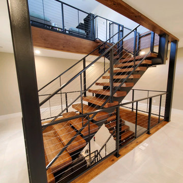 Hillcrest Forge - Spirit Lake House Staircase