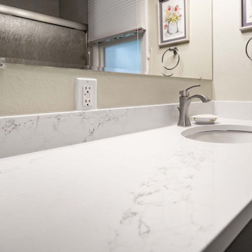 Small Bathroom with Grab Bars