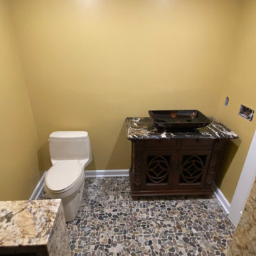 Complete Bathroom Remodel with Custom Shower Bench