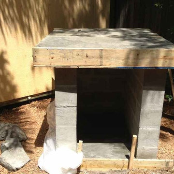 The Eichler Family Wood Fired Brick Pizza Oven in Florida
