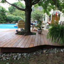 Pool deck for Oak Crest