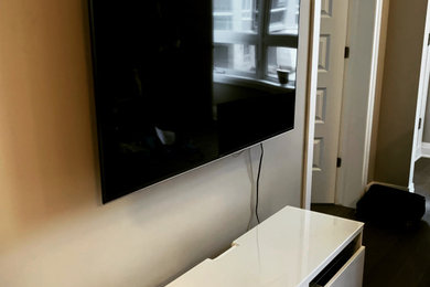 Trendy living room photo in Toronto
